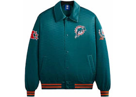 Kith x NFL Dolphins Satin Bomber Jacket Center