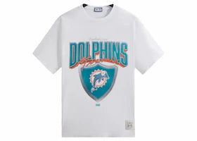 Kith x NFL Dolphins Vintage Tee White - vue 360