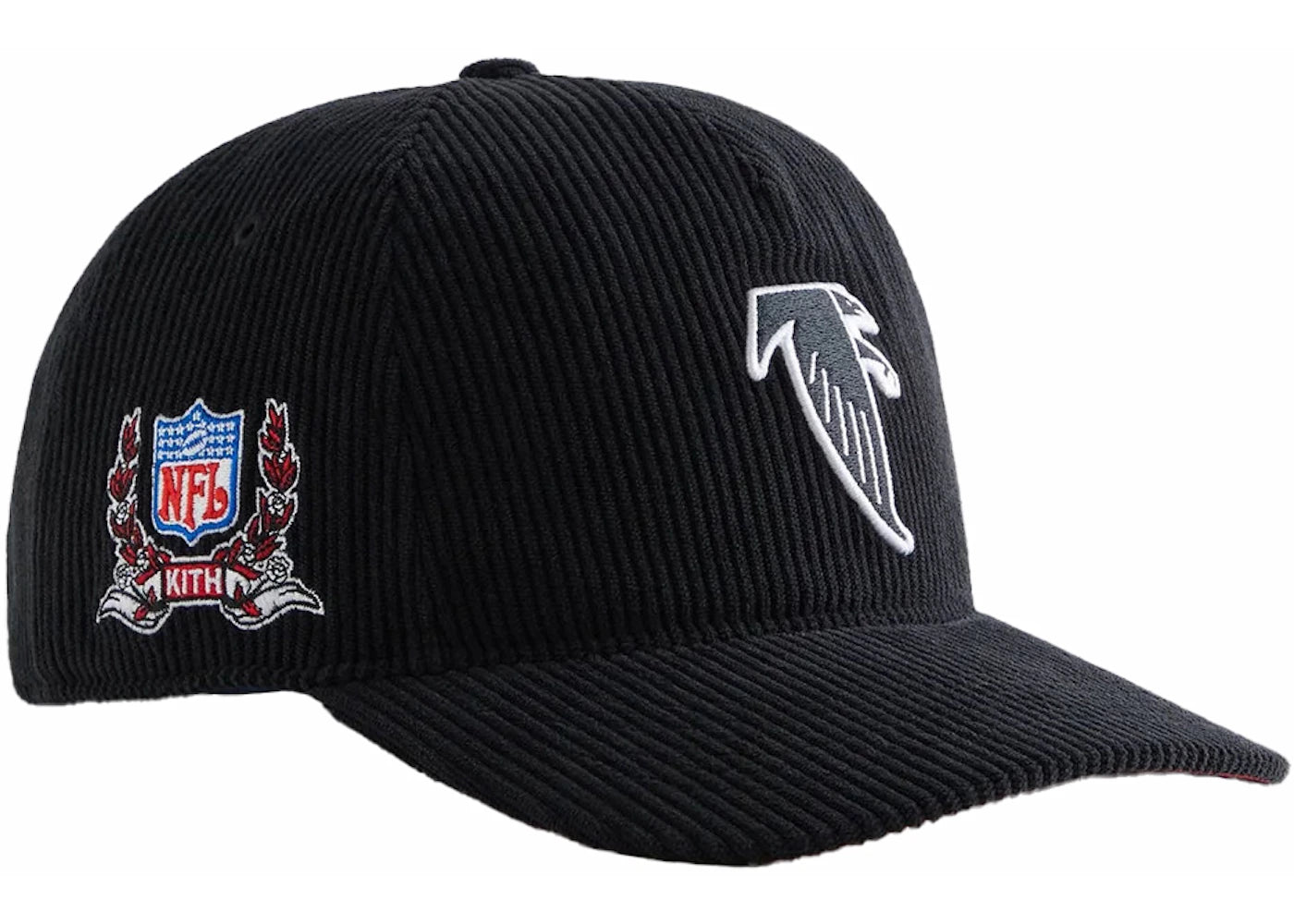 Kith x NFL Falcons '47 Hitch Snapback Black - vue secondaire B