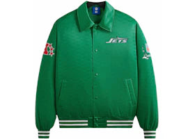 Kith x NFL Jets Satin Bomber Jacket Luna - vue 360