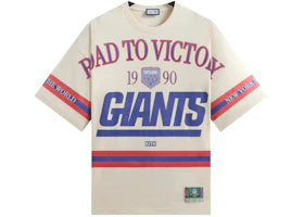 Kith x NFL New York Giants Victory Vintage Bishop Tee Sandrift