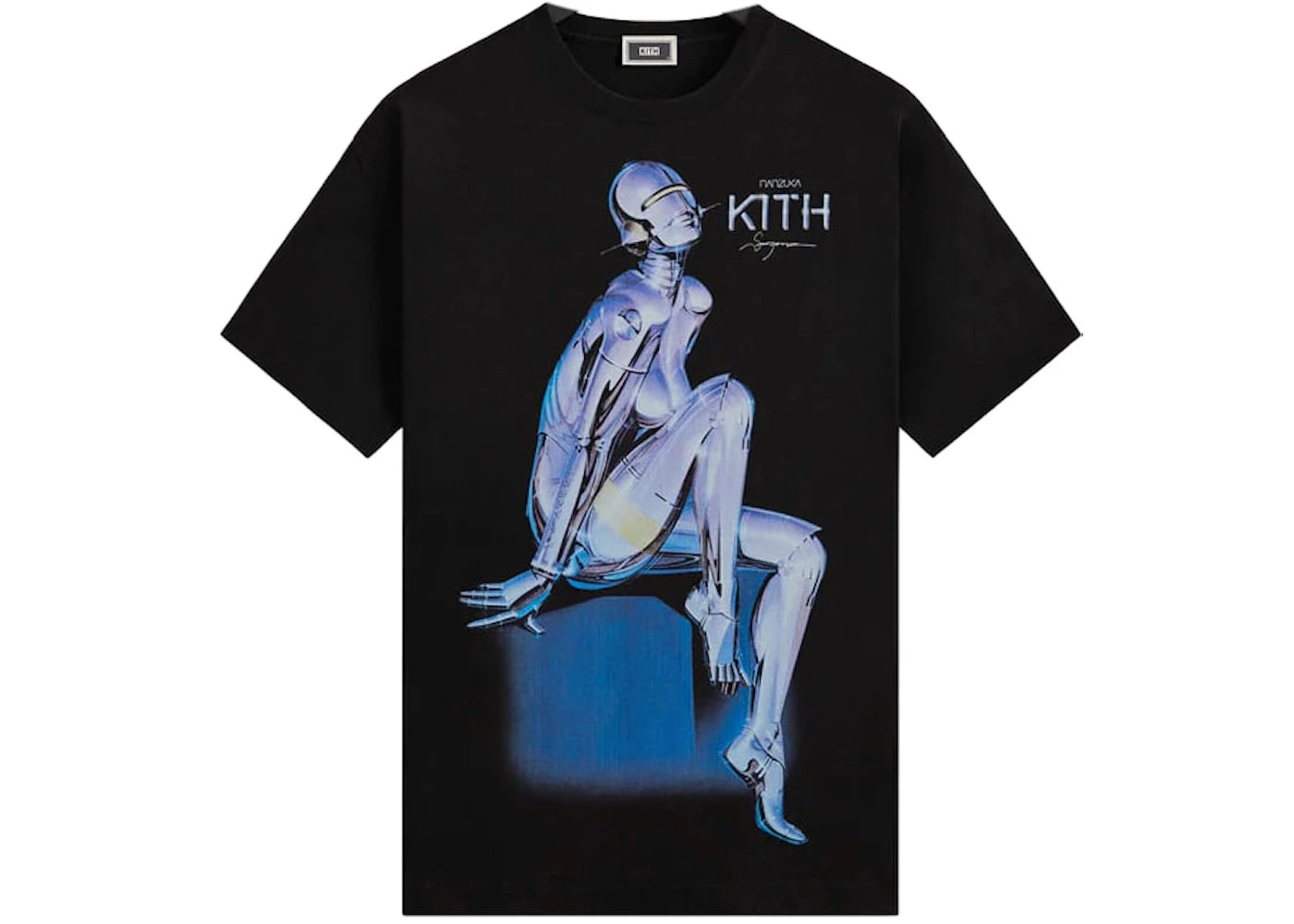 Kith x Nanzuka Gallery Sorayama Model A Tee Black - vue secondaire A