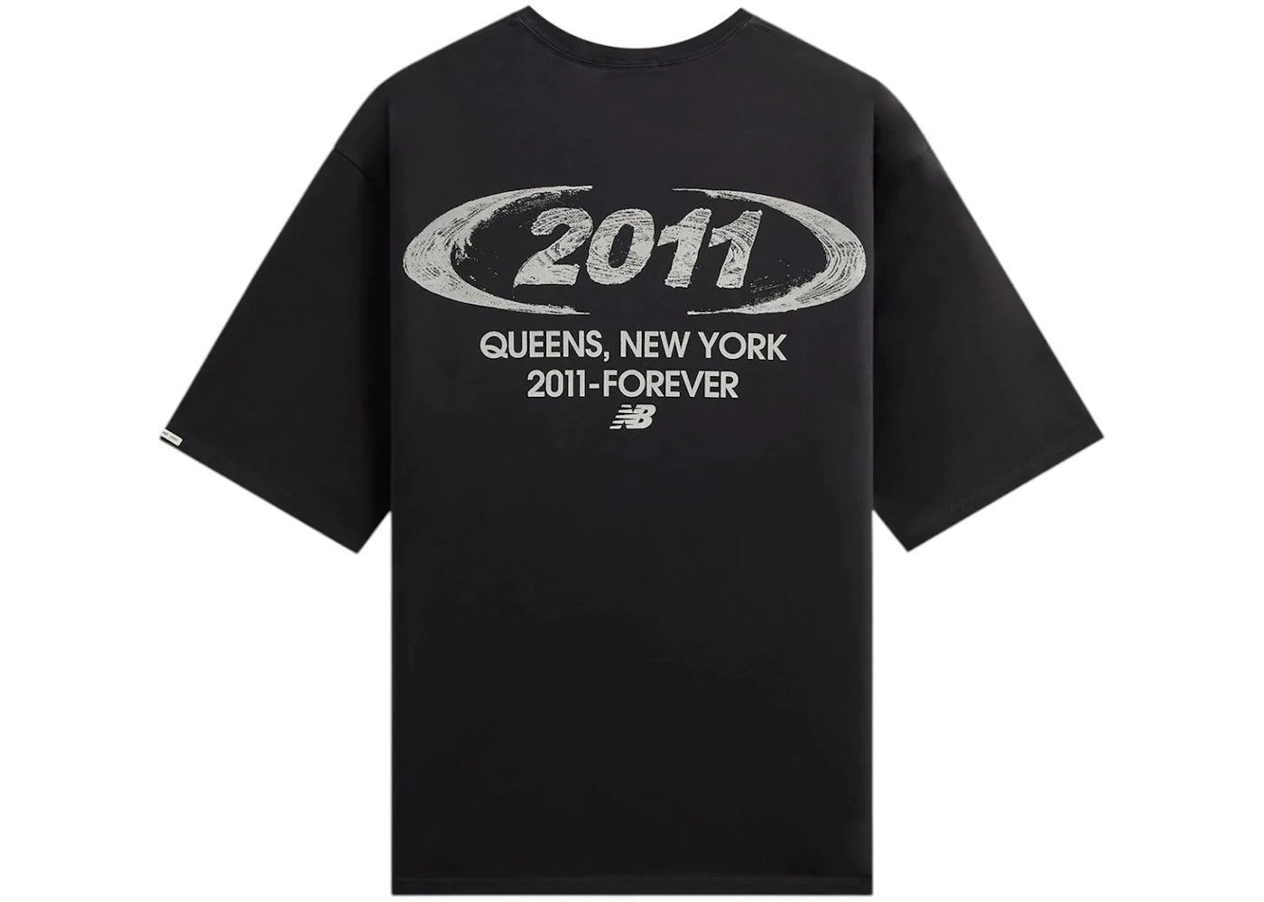 Kith x New Balance 2011 Woodblock Jones Tee Black - vue secondaire B