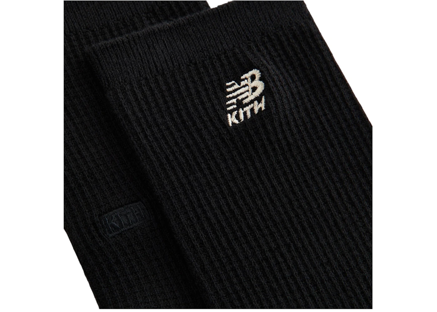 Kith x New Balance Mid Crew Waffle Knit 3-Pack Crew Socks Multi - vue secondaire A