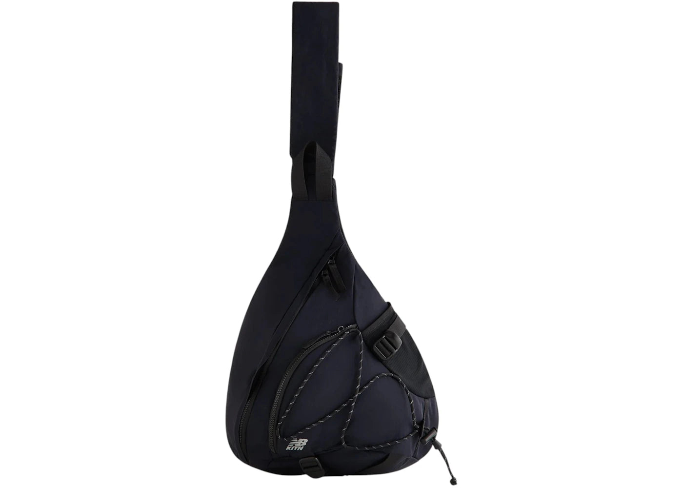 Kith x New Balance Nylon Sling Backpack Black - vue 360