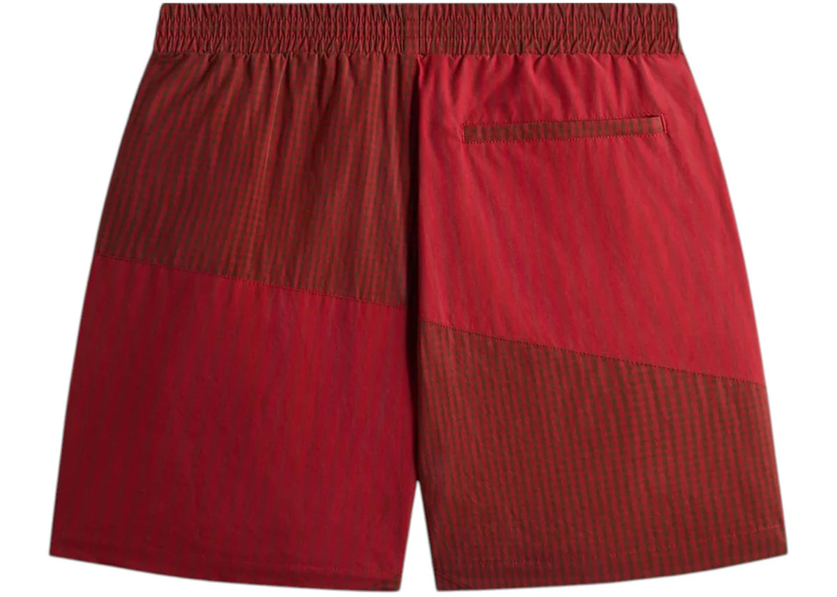 Kith x New Balance Poplin Mix Madison Short Biking Red - vue secondaire B