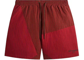 Kith x New Balance Poplin Mix Madison Short Biking Red - vue 360