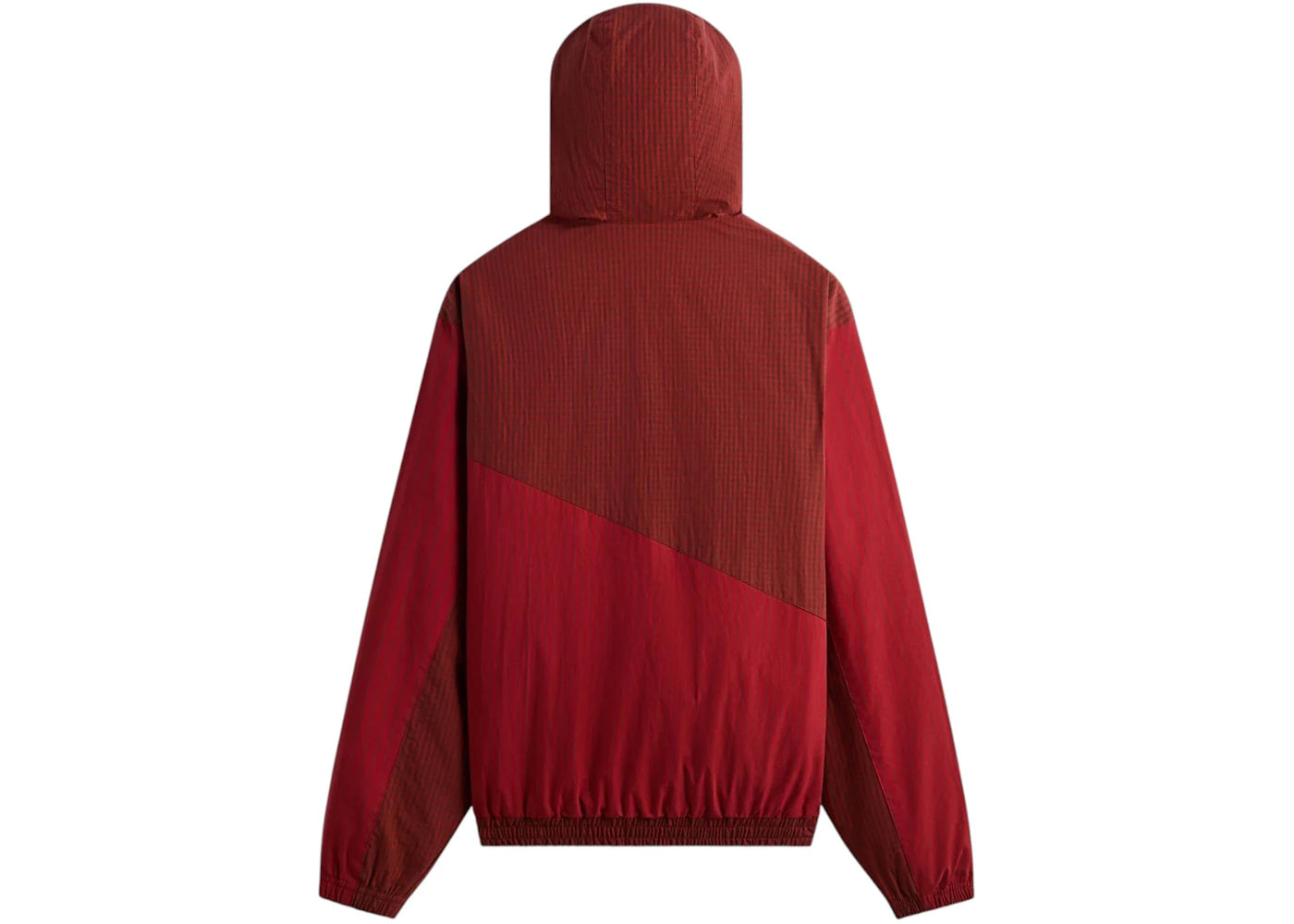 Kith x New Balance Poplin Mix Madison V Jacket Biking Red - vue secondaire B