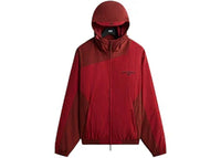 Kith x New Balance Poplin Mix Madison V Jacket Biking Red
