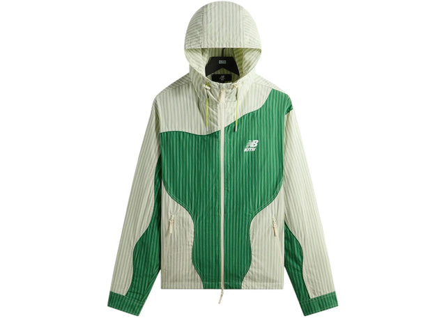 Kith x New Balance Poplin Mix Madison VI Jacket Spring Juniper