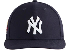 Kith x New Era x the New York Yankees 59FIFTY Low Profile Fitted Cap Nocturnal/White - vue 360