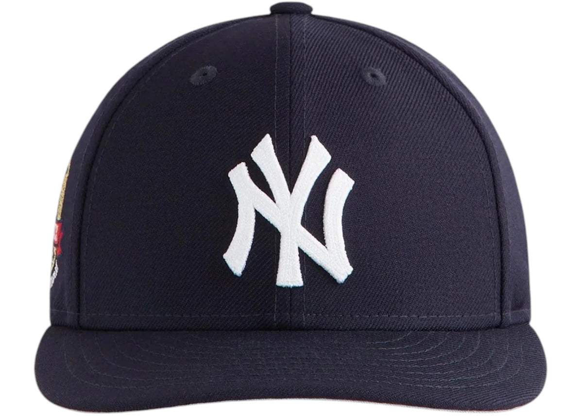 Kith x New Era x the New York Yankees 59FIFTY Low Profile Fitted Cap Nocturnal/White - vue secondaire A