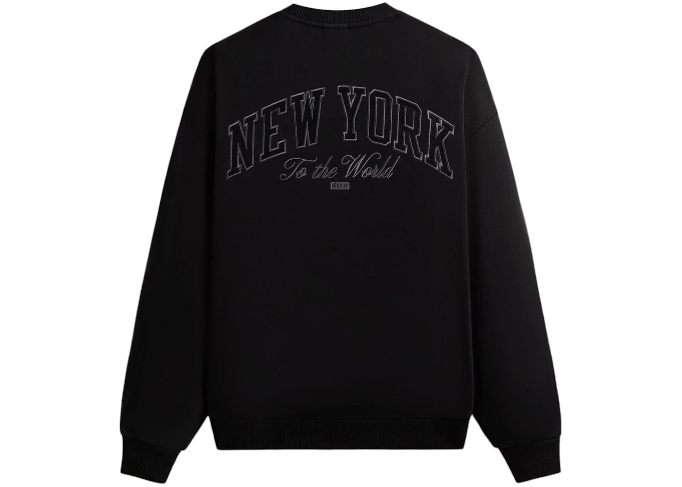 Kith x New York Knicks Empire Vintage Nelson Crewneck Black - vue secondaire B