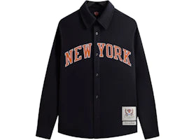 Kith x New York Knicks Felted Jersey Apollo Shirt Nocturnal