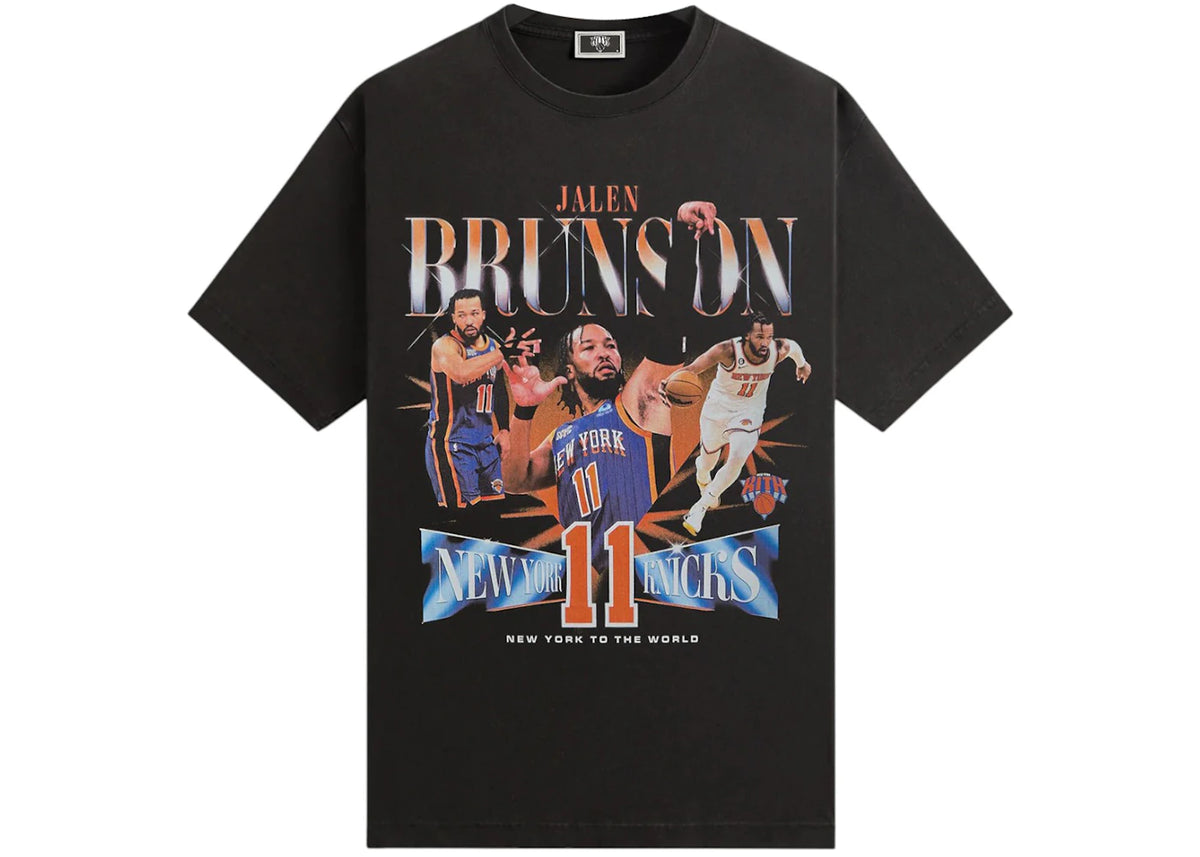 Kith x New York Knicks Jalen Brunson Vintage Tee Black - vue secondaire A