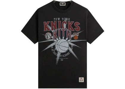 Kith x New York Knicks Madison Square Garden Burst Jones Tee Black - product view 2