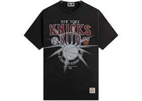 Kith x New York Knicks Madison Square Garden Burst Jones Tee Black
