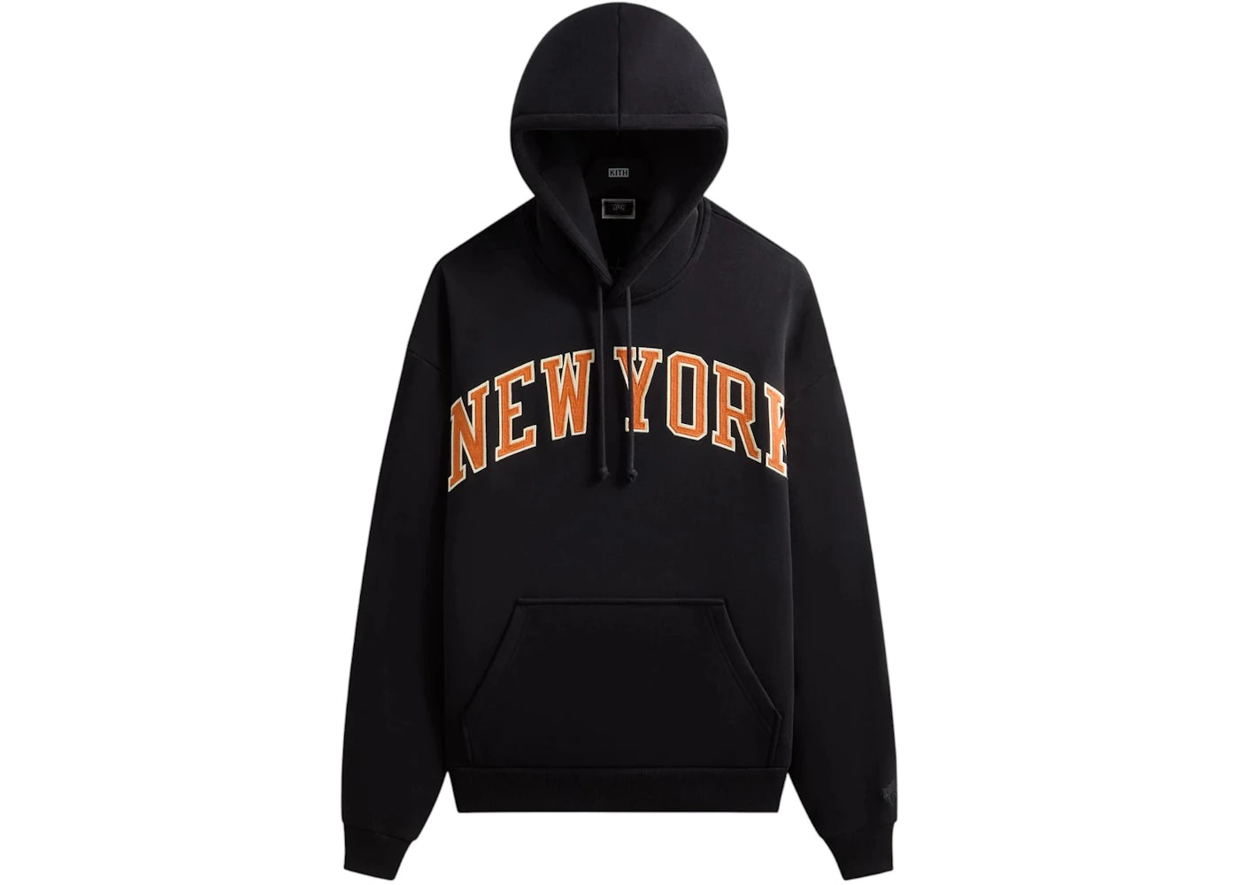 Kith x New York Knicks Madison Square Garden Nelson Vintage Hoodie Black - vue secondaire A