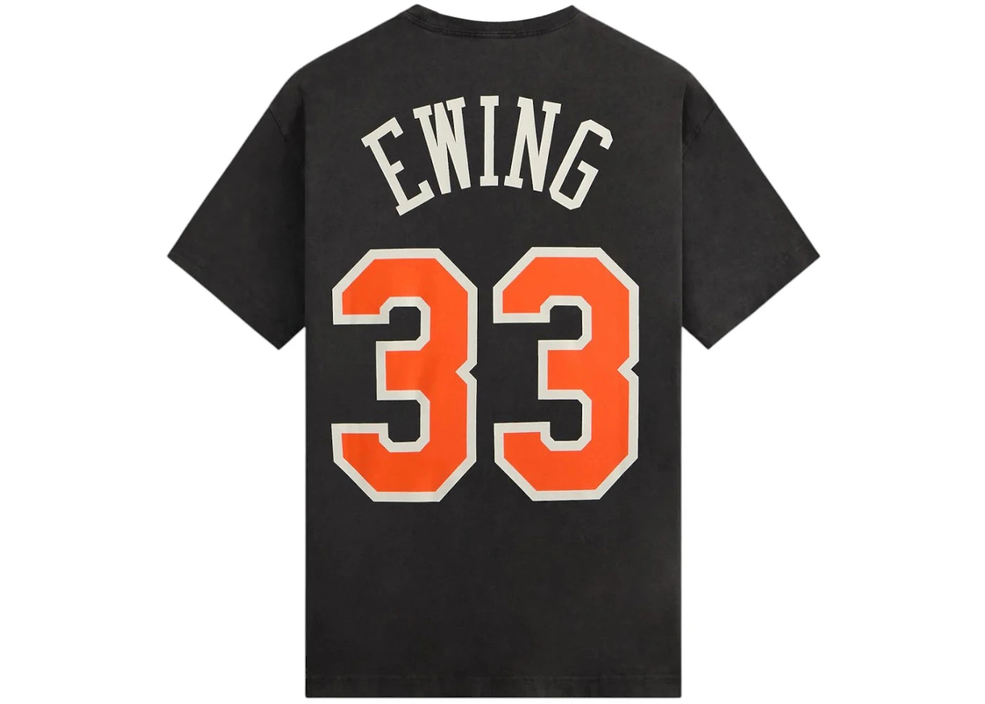 Kith x New York Knicks Patrick Ewing Vintage Tee Black - vue secondaire B