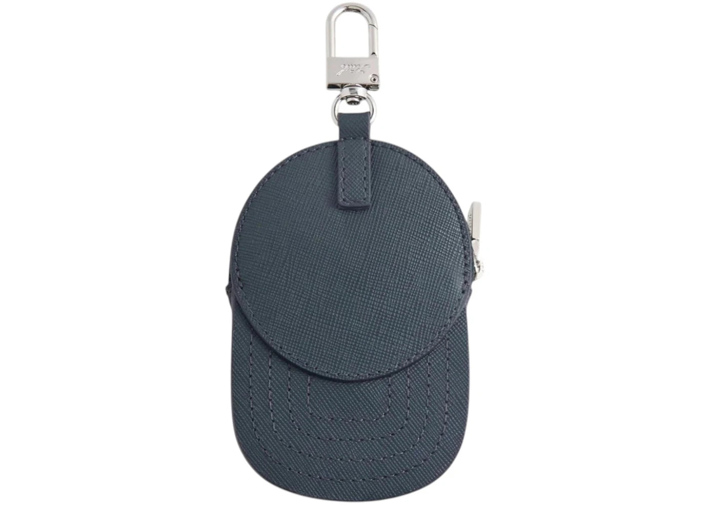 Kith x New York Yankees Baseball Cap Leather Pouch Nocturnal - vue secondaire B
