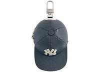 Kith x New York Yankees Baseball Cap Leather Pouch Nocturnal