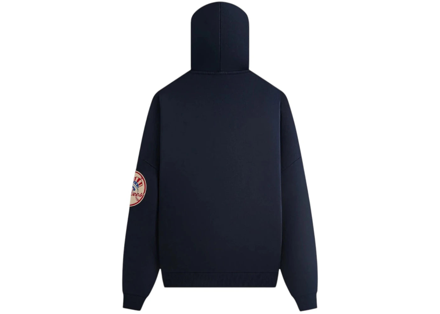 Kith x New York Yankees Plush Fleece Cropped Braxton Hoodie Nocturnal - vue secondaire A