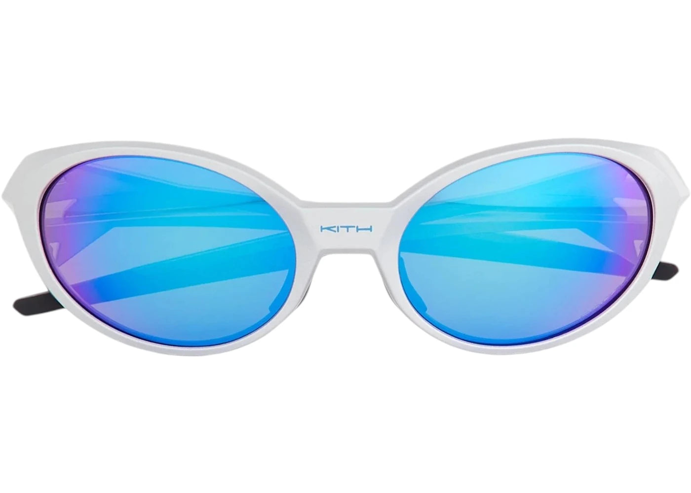 Kith x Oakley Eye Jacket Redux Sunglasses Silver - vue 360