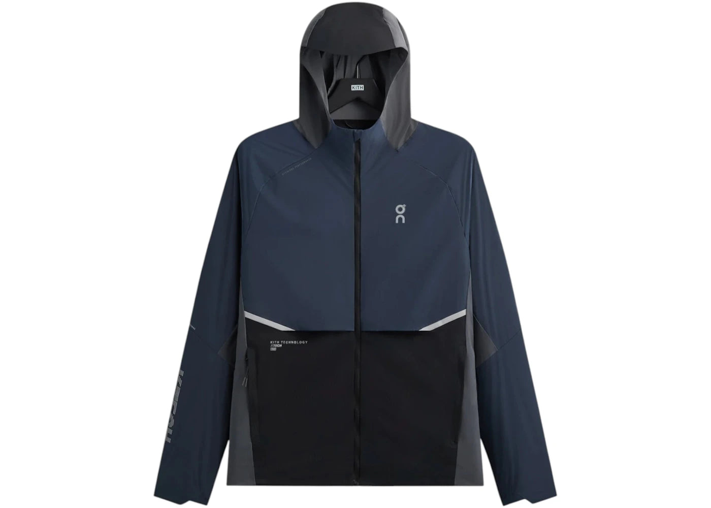 Kith x On Core Jacket Midnight - vue 360