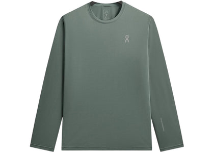 Kith x On Core Long Sleeve Tee Olive - product view 2