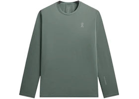 Kith x On Core Long Sleeve Tee Olive - vue 360