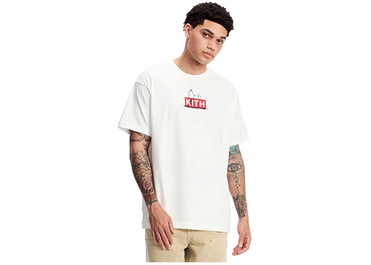 Kith x Peanuts Doghouse Tee White - vue secondaire B