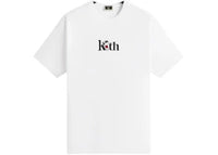 Kith x Peanuts Joe Cool Serif Tee White