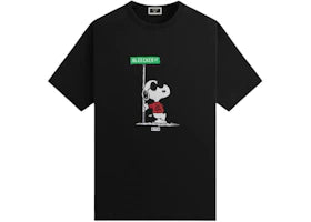 Kith x Peanuts Joe Cool Street Tee Black