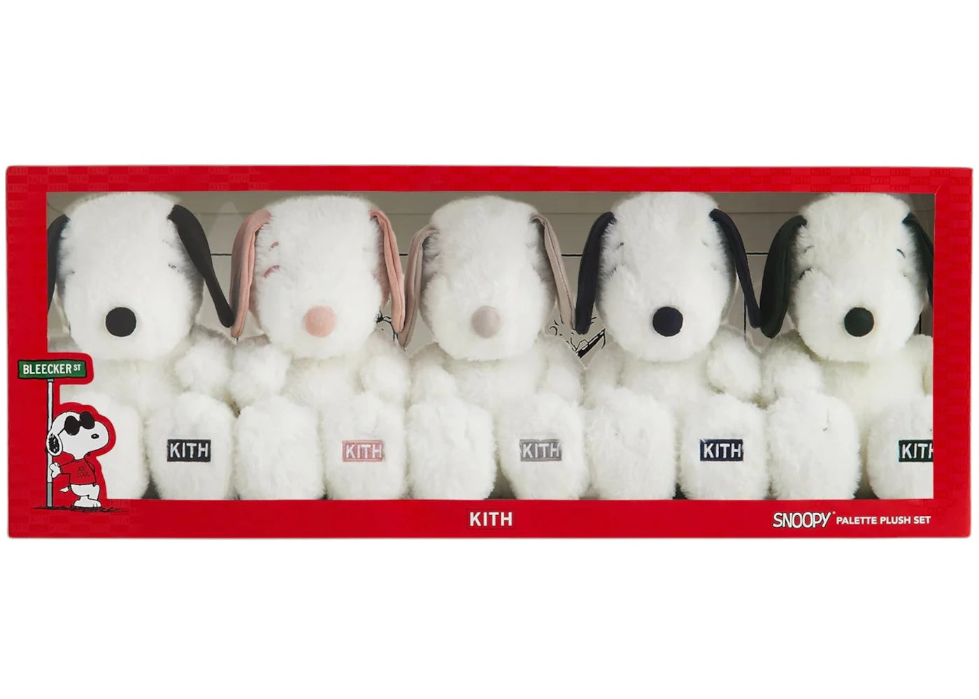 Kith x Peanuts Palette Snoopy Plüschset Mehrfarbig - vue 360