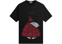 Kith x Peanuts Puffer Vintage Tee Black