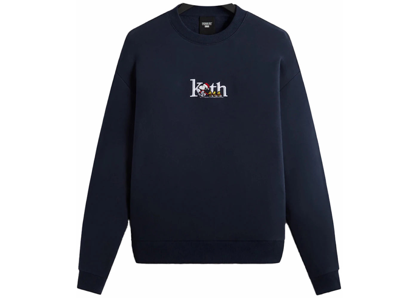 Kith x Peanuts Serif Crewneck Nocturnal - vue secondaire A
