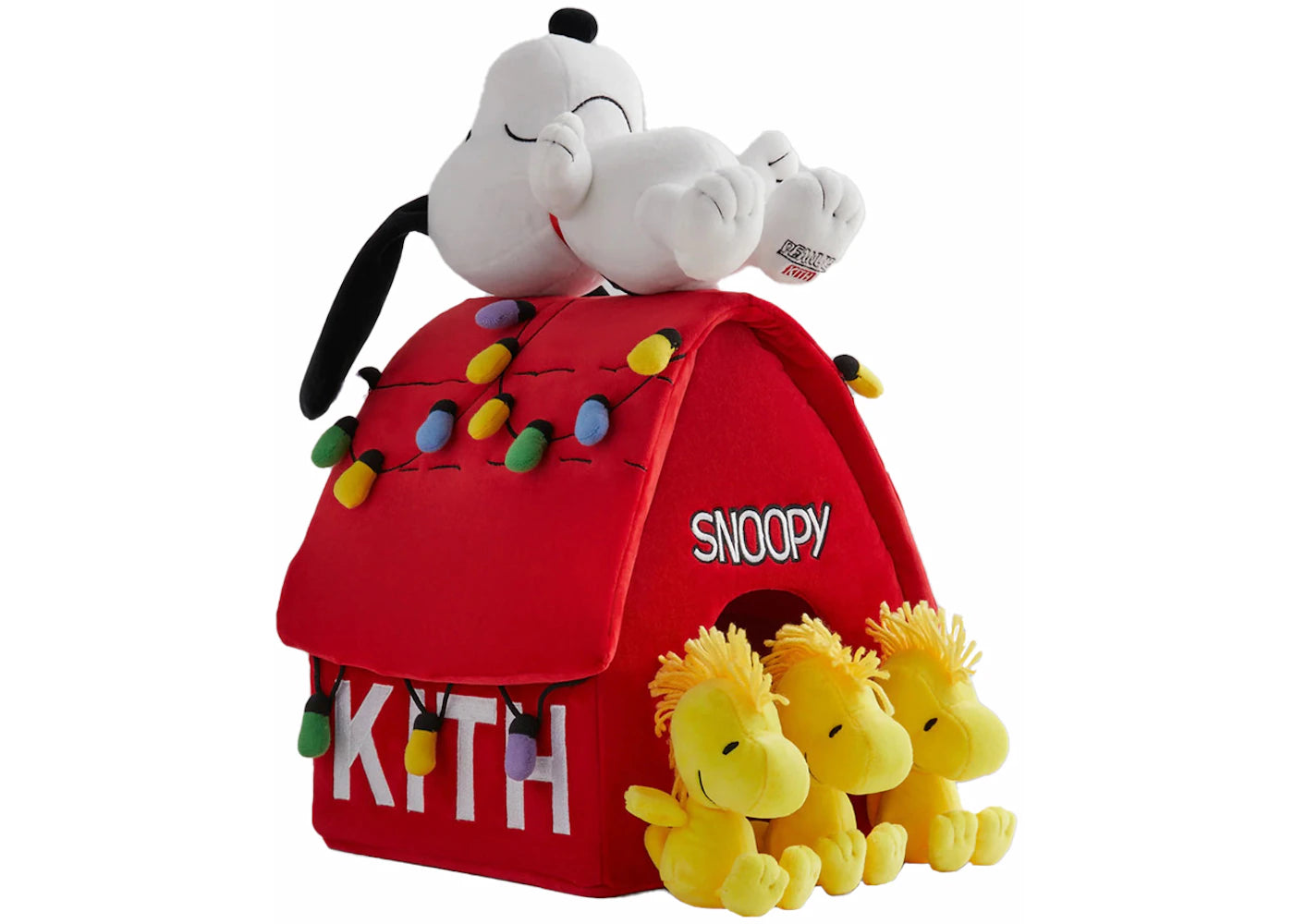 Kith x Peanuts Snoopy Doghouse Plush Multicolor - vue secondaire B
