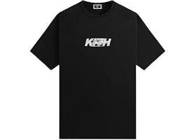 Kith x Peanuts Snoopy Run Fast Logo Tee Black