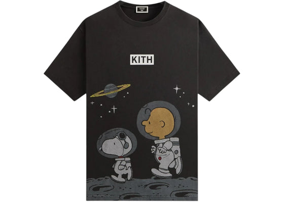 Kith x Peanuts Space Vintage Tee Black sneakers - authentic Kith shoes