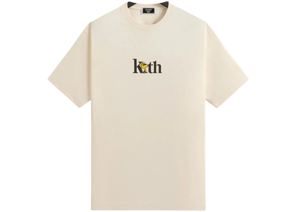 Kith x Peanuts Woodstock Serif Tee Sandrift - vue secondaire B