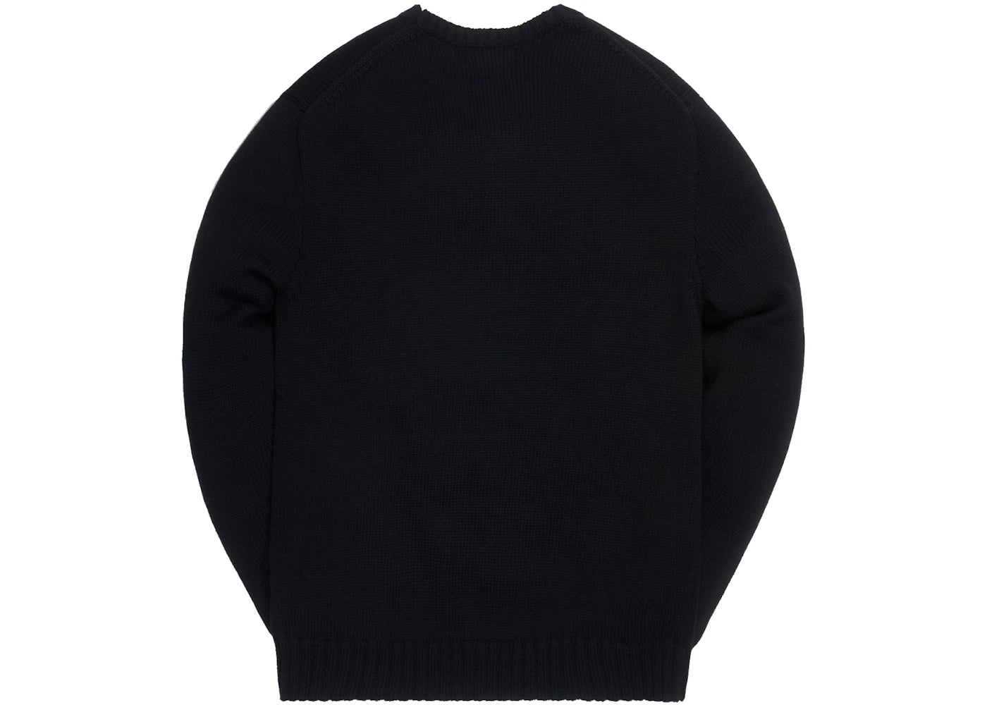 Kith x Polo Ralph Lauren Cotton American Flag Crewneck Black - vue secondaire B