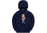 Kith x Polo Ralph Lauren Fleece Hoodie Navy Blue