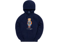 Kith x Polo Ralph Lauren Fleece Hoodie Navy Blue