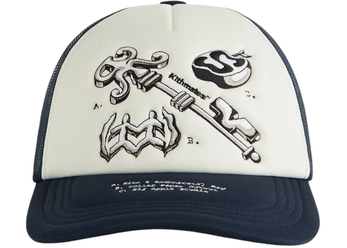 Kith x Roommate Studio Nolan Trucker Hat Torpedo - vue secondaire A