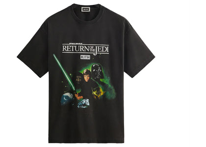 Kith x STAR WARS Luke Poster Vintage Tee Black - authentic Kith product