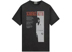 Kith x Scarface Film Poster Vintage Tee Black