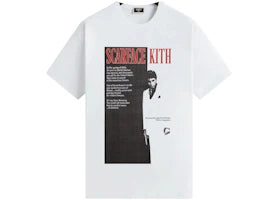 Kith x Scarface Film Poster Vintage Tee White