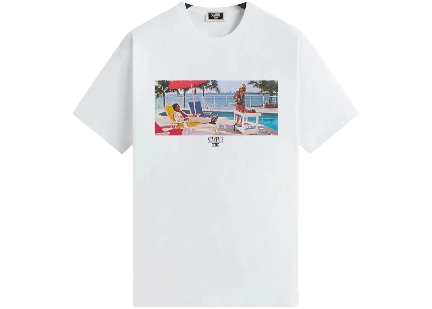 Kith x Scarface Just Us Tee White - vue secondaire A