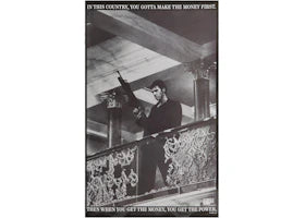 Kith x Scarface Money First Poster Multicolor - vue 360