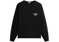 Kith x Scarface Statue Long Sleeve Pocket Tee Black